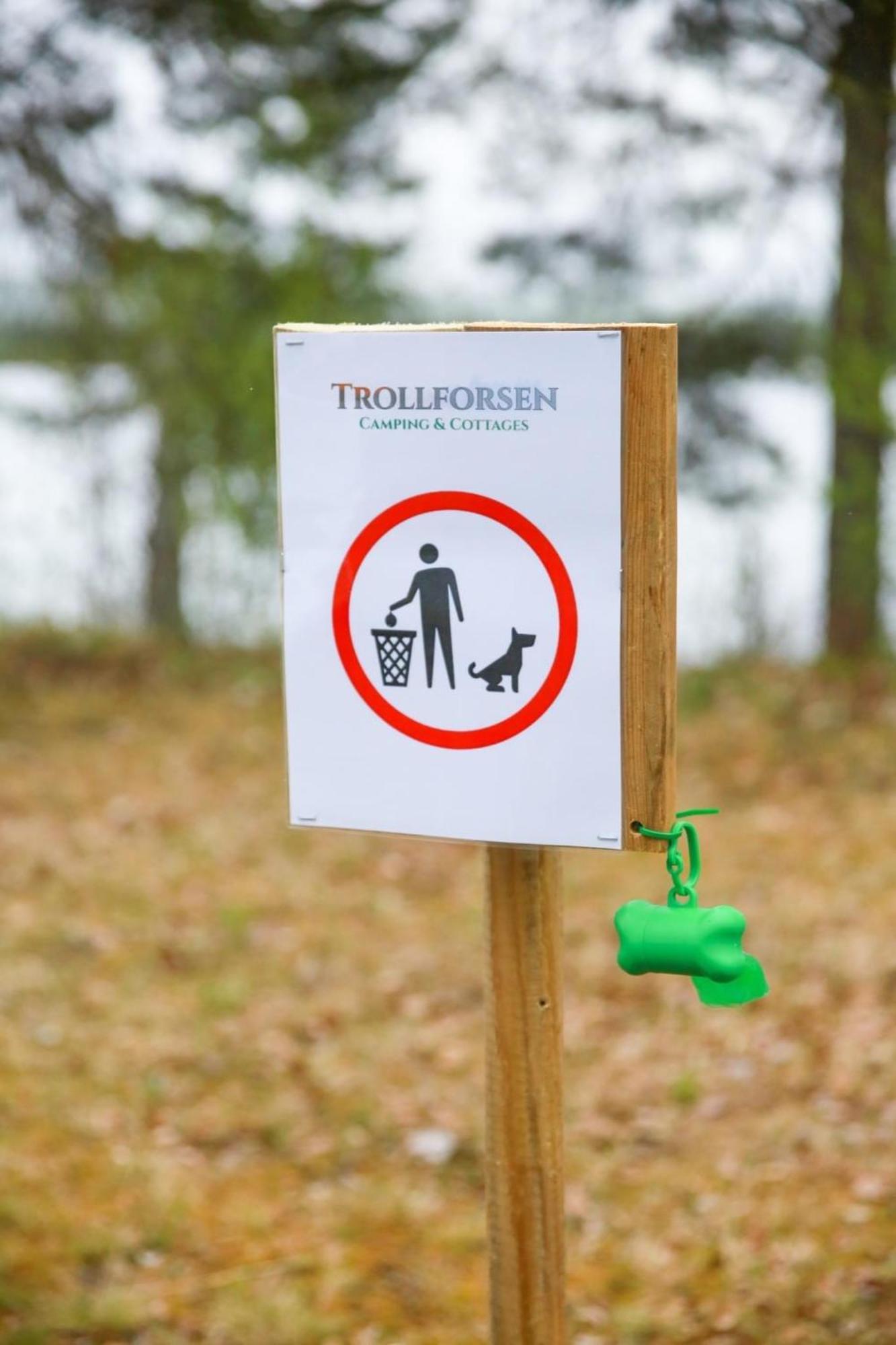 Trollforsen Camping & Cottages Gargnas Екстер'єр фото